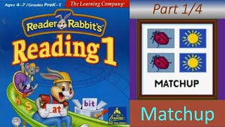 Reader Rabbit Reading 1 - Part 14 Matchup Game