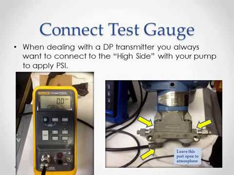 Calibrating a Rosemount with a Hart 475 - YouTube