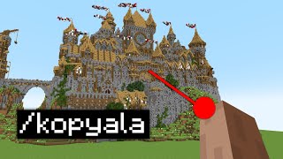 minecraft yapı kapışması AMA efsane hile ile TROLLEDİM!