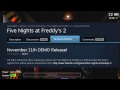 Demo Drops TOMORROW!-Five Nights At Freddy's 2: The Sequel (Download Link !)