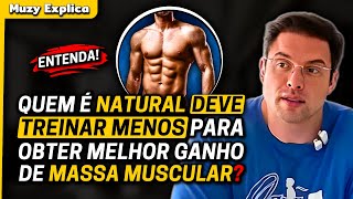 Natural Deve Treinar Menos? Muzy Explica
