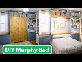 DIY Murphy Bed using Create a Bed Hardware