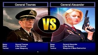 Lets Play - Command & Conquer Generals Zero Hour - General Townes Vs General Alexander