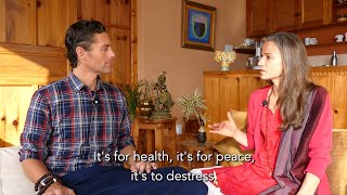 Rebecca Williams talks about using breathing techniques to reduces stress.