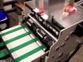 C1S Label Stock being fed from a C-9000 Universal Envelope Feeder