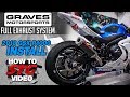 Graves 2018 Suzuki GSX-R1000 Titanium Full Exhaust System Install | Sportbike Track Gear YouTube Video