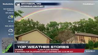Rainbow on WeatherNation 82319