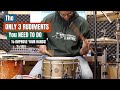 The Only 3 Rudiments You Need To Do In 2020! 🔥Practice Aid Video