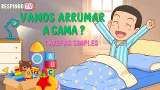 Arrumar A Cama Pode Ser Divertido Música Infantil Animada