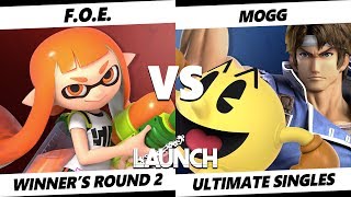 Launch Smash Ultimate - F.O.E. (Inkling) VS Mogg (Richter, Pac-Man) SSBU Winner's Round 2