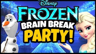 ❄️ Frozen Brain Break Party ❄️ Freeze Dance ❄️ Just Dance