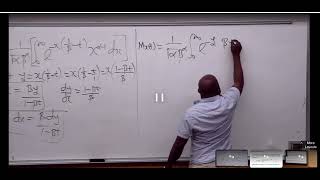 MGF of Gamma Distribution