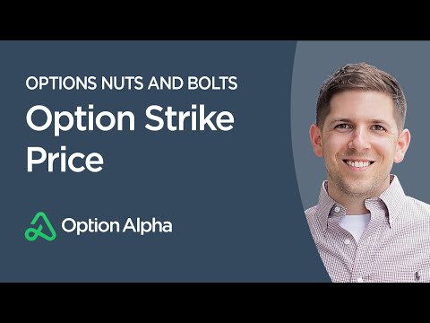 Option trade strike price
