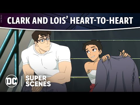 My Adventures with Superman - Clark and Lois&#039;s Heart-to-Heart | Super Scenes | DC
