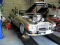 380 sl mercedes benz hot rod supercharged 350chevy