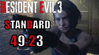 Resident Evil 3 Standard Speedrun In 4923