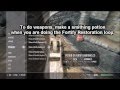 Skyrim Restoration Potion Game Breaking Glitch - 54 Million Health + 100k Damage Weapons