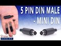 How To Install The 5 Pin Mini DIN Male Solder Connector