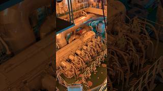 Ship Engine Room, Main Engine, ECR- Engine room Tour #sailing #ship #engine