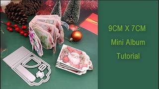 Tutoriel Pour Un Mini Album 9 Cm X 7 Cm Albums Faits Main - ...