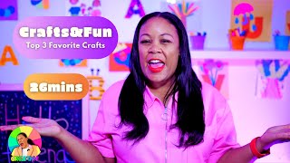 Craft Wednesday - Ms. Monica's Top 3 Favorite Crafts - Arts and Crafts