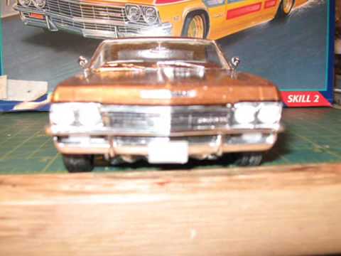 My 65' Chevy Impala Lowrider 1 24 plastic model