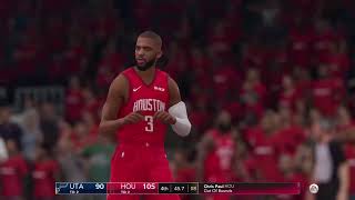 JAZZ VS ROCKETS PLAYOFFS GAME 5 LIVE 4/24/2019