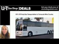 U-T San Diego Deal: 50% Off Party Bus Transportation to Temecula Wine Country