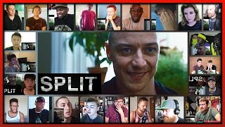 SPLIT Official Trailer Reaction's Mashup