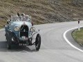 Talbot 26/75 del 1926 in discesa dal Passo Giau durante tappa della Via Flaminia 2012