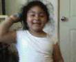 Hannia Cantando papa Caliente
