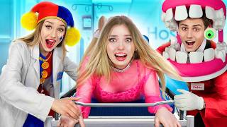 Я Стала Доктором В Больнице Pomni! The Amazing Digital Circus В Больнице Для Героев Видеоигр