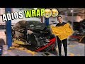 MIS AMIGOS LE ARRANCAN EL WRAP A MI BMW M4 CHOCADO #6 || ALFR...
