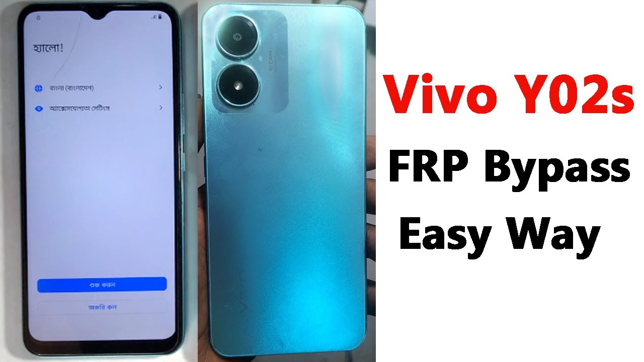 Vivo Y02s FRP Bypass without computer google account Vivo Y02s FRP Bypass without computer google account