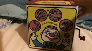 Mattel Jack In A Box 1968 Works
