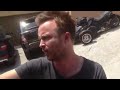 Breaking Not So Bad Watch Aaron Paul Surprise A Van ...