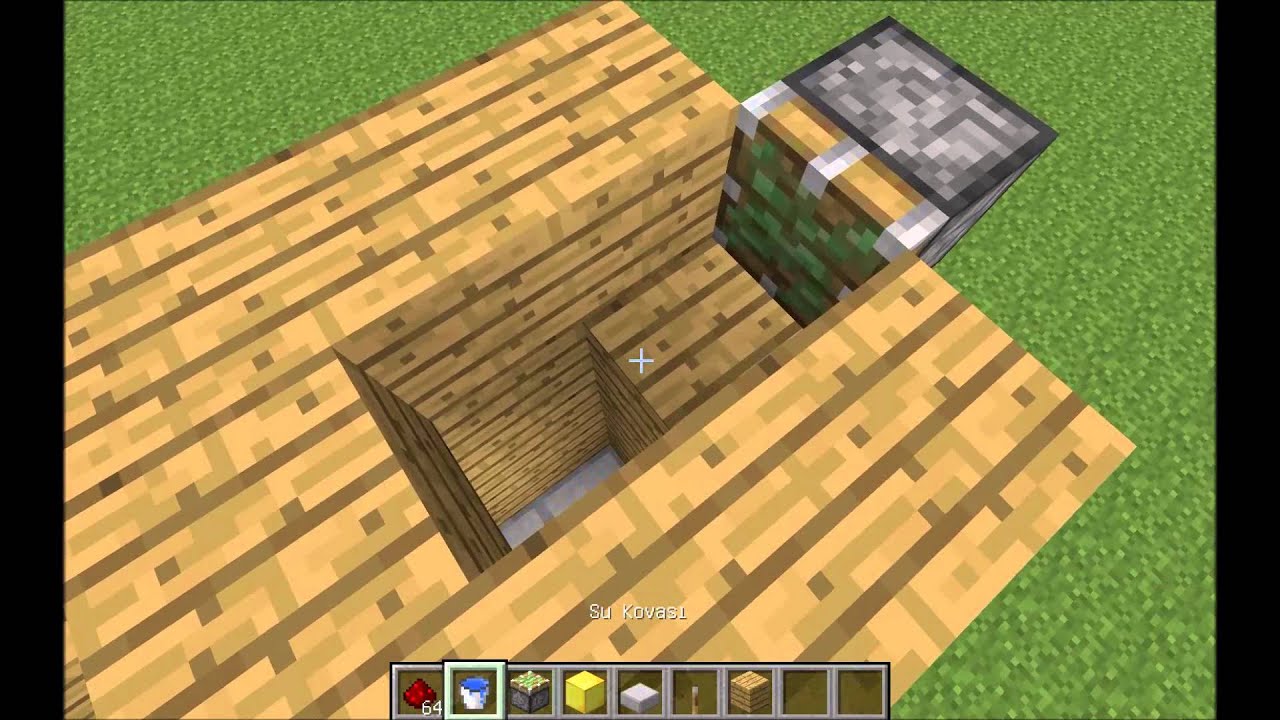 Minecraft ev eşyaları yapımı bölüm 1 YouTube