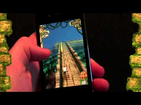 Video of game play for Temple Run
