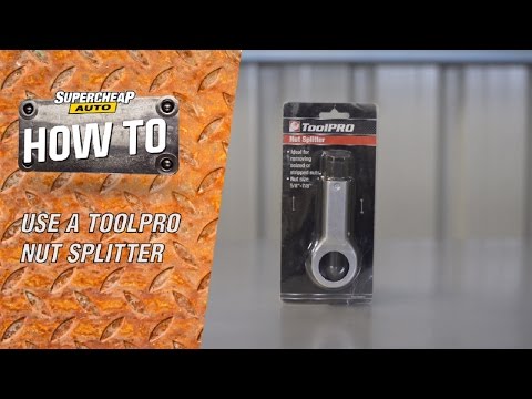 Removing a Seized Nut Or Bolt // Nut Splitter