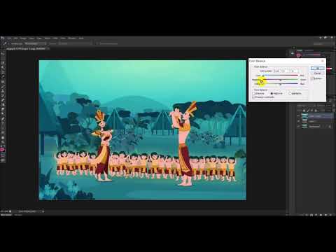 chỉnh màu trên photoshop - color balance photoshop - ứng dụng và cuộc sống