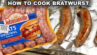 How To Cook Bratwurst In The Oven