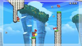 Nonstop Flight Gold Medal - New Super Mario Bros. U (Clear)