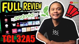 Full Review Tcl 32A5 || 32 Inch Android Tv Paling Laris..!!