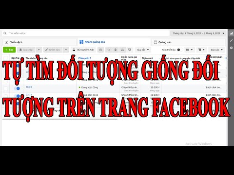 Lookalike Gối Tự tìm đối tượng tương tự đối tượng đã nhắn tin cho trang