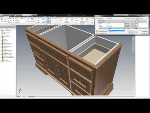 ERP Enabled Woodworking/Cabinetmaking with Autodesk Inventor and 