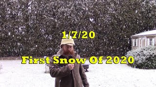 #WeatherReport - 1st Snow of 2020!