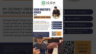 Catch Ahmad Izham Omar At Icom This Thursday, Feb 13 2025