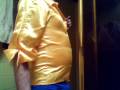 Tight shirt belly pumping