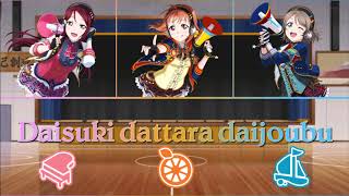 Watch Aqours Daisuki Dattara Daijoubu video