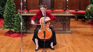 Natasha Farny plays Tania Leon's Lento doloroso from Four Pieces for Solo Cello